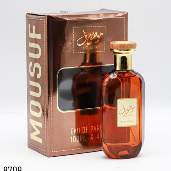 عطر عربي MOUSUF  موصوف 100 مل لون  بني رقم 41-62