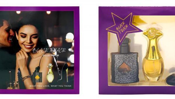 طقم عطر ستاتي 3 قطع  BLACK TRACK  بلاك تراك30مل  ايتم L360  رقم   2-120