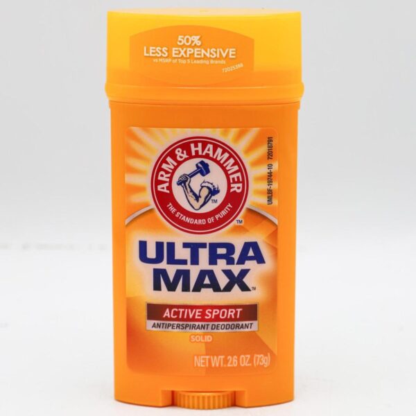 ستيك مزيل عرق ULTRA MAXالترا ماكس 73غم لون ACTIVESPORT