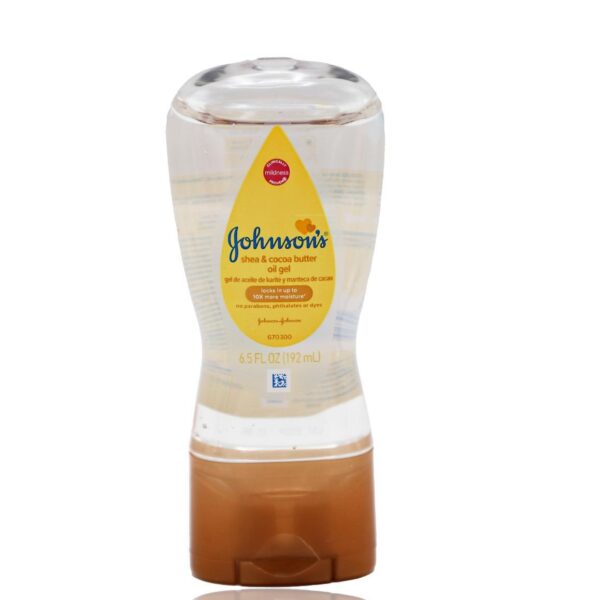 زيت جسم JOHNSONجونسون 192مل لون SHEA&COCOA BUTTER  OIL GEL
