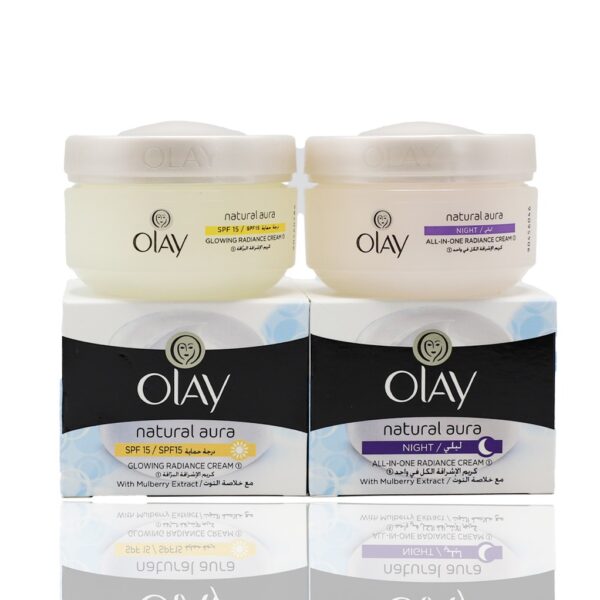 بكج قطعتين كريم OLAY اولاي 50 غم  لون ليلي&نهاري 2/1- جديد