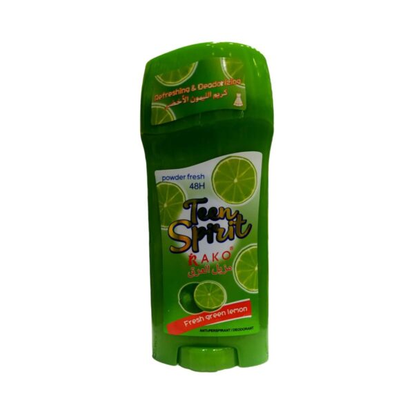 ستيك مزيل عرق RAKO TEENSPIRIT بالليمون  65 غم رقم RK1135