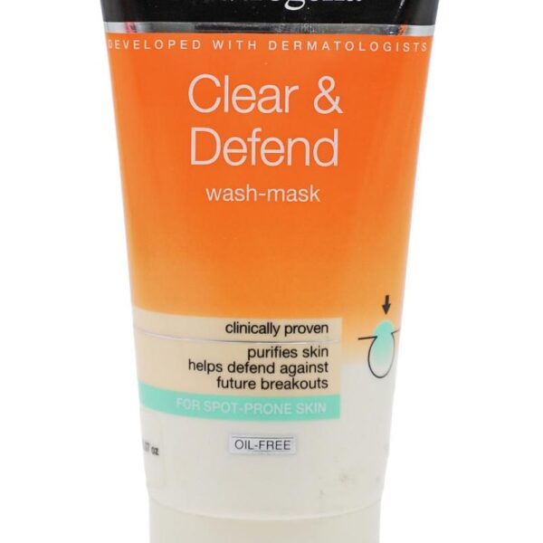غسول NEUTROGEANA نيتروجينا  150 مل CLEAR& DEFEND  تيوب
