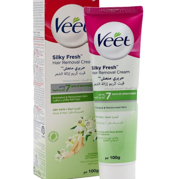 كريم VEET ازاله الشعر 100 مل SILKY