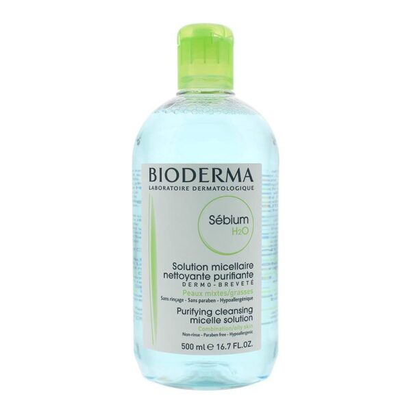 مزيل مكياج   BIODERMA  بيوديرما  500 مل    SEBIUM H2O