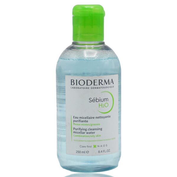 مزيل مكياج   BIODERMA  بيوديرما  250 مل    SEBIUM H2O لون اخضر